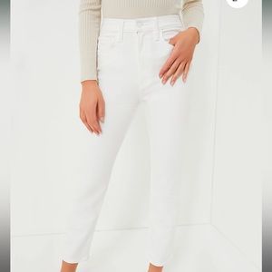 MOTHER white denim mid rise jeans size 25 in perfect condition